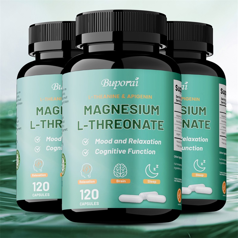Magnesium Glycinate Capsule - Magnesium L-threonaatcomplex - Hoge absorptiesnelheid, ondersteuning
