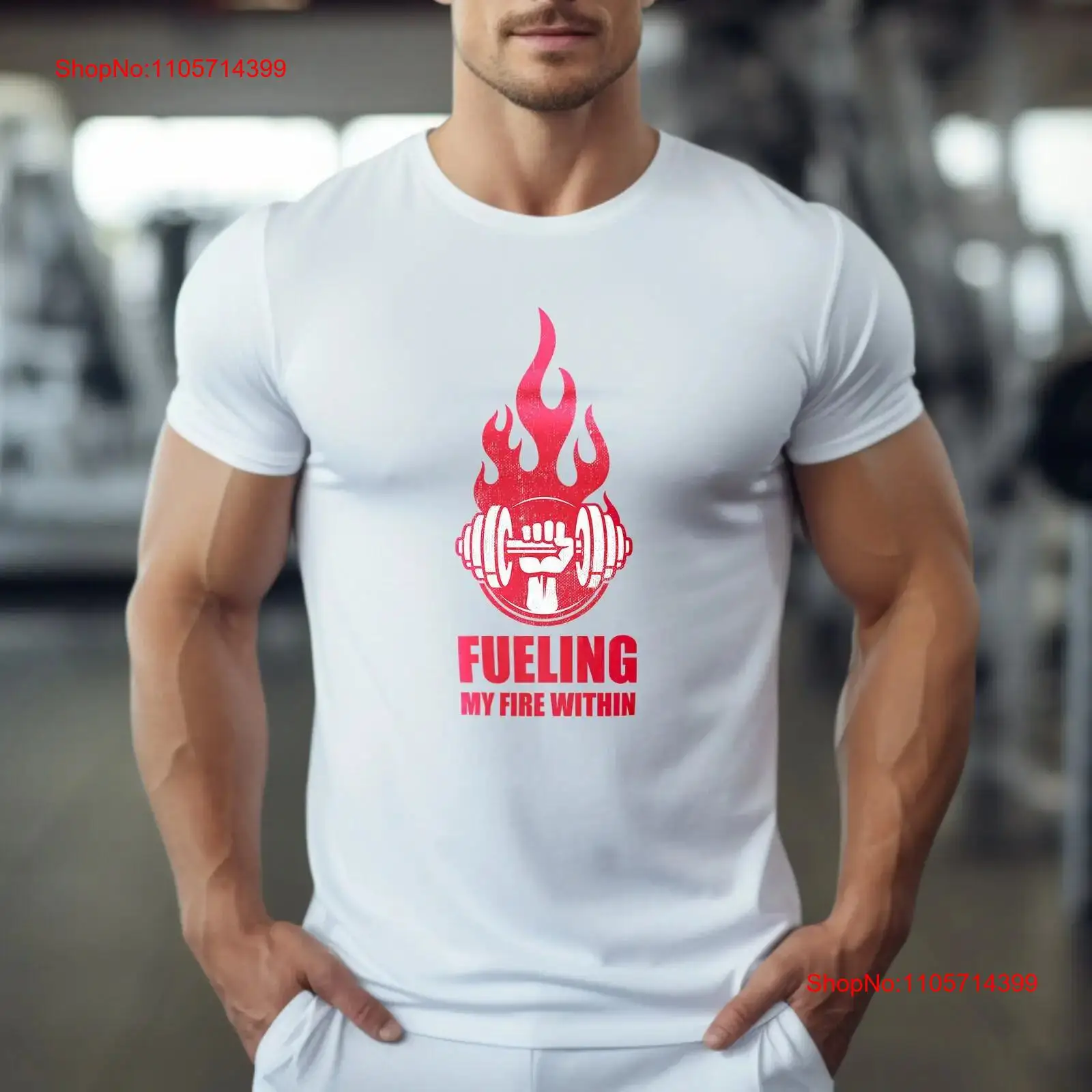 Fuel Fitness & Nutrition Oakbank - Gymmotivatie T-shirt dat mijn innerlijke vuur