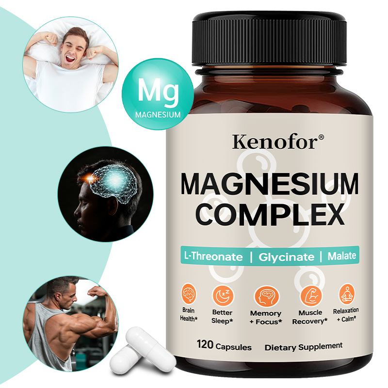 Magnesium Glycinate Capsule - Magnesium Complex 2340mg Capsules - Malaat,