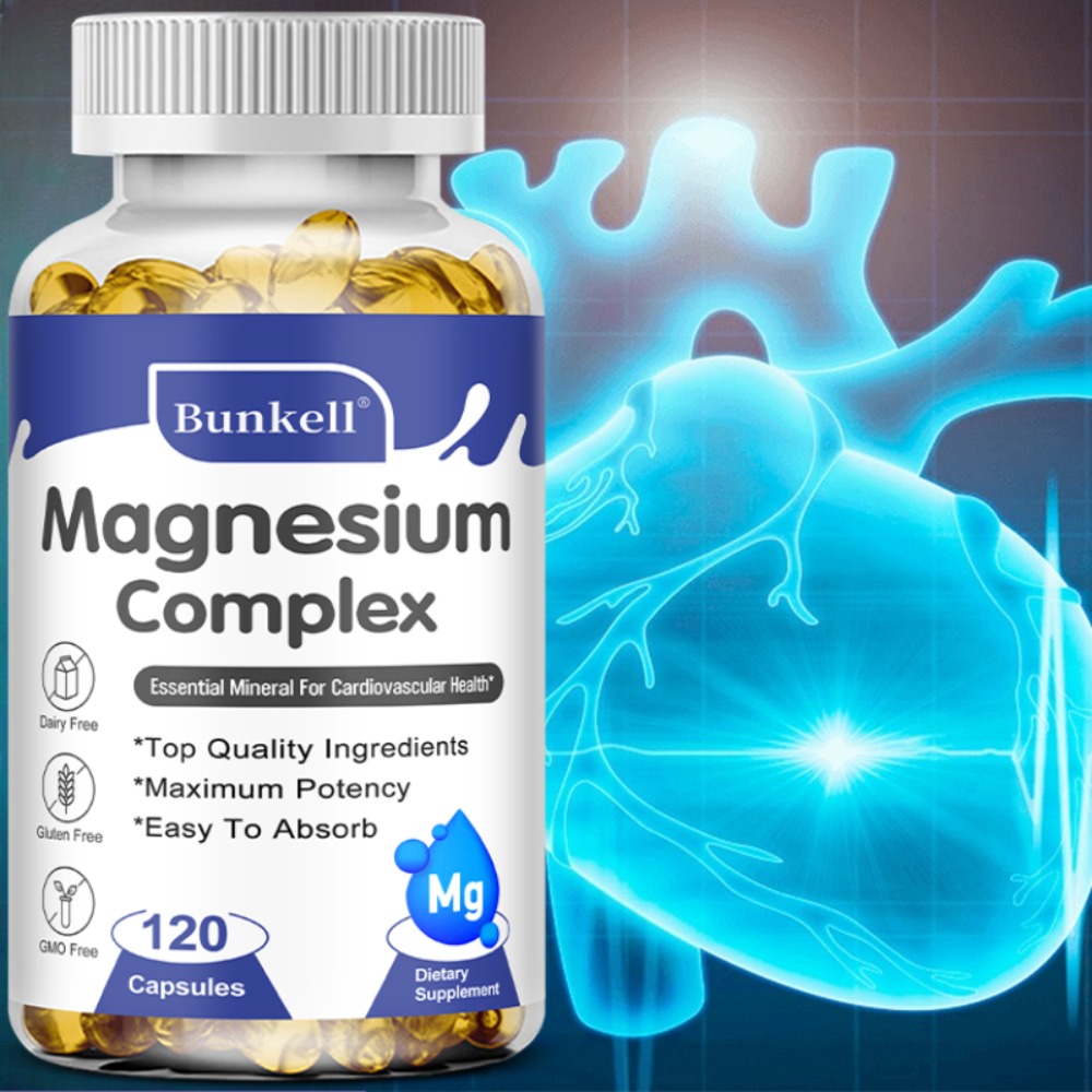 Magnesium Glycinate Capsule - Magnesiumglycinaat - Ondersteuning voor het zenuwstelsel,