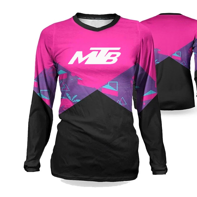 X Nutrition - 2026 Nieuwe VROUWEN Downhill Jerseys Mountainbike