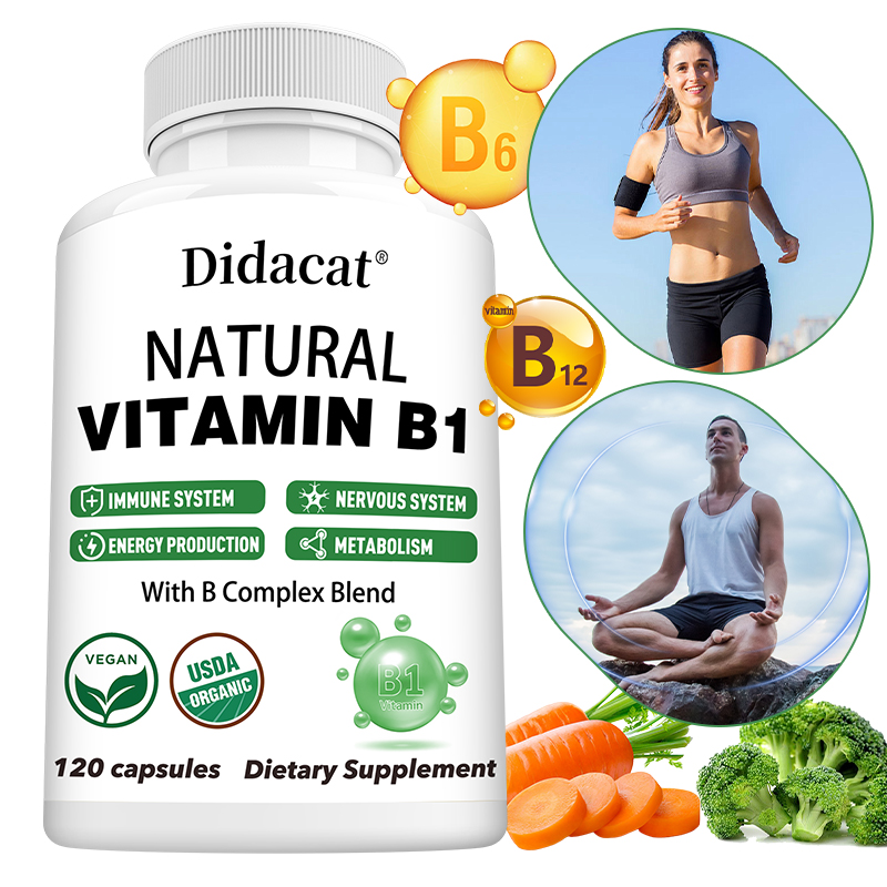 Magnesium Glycinate Capsule - Vitamine B-complex capsules met B1, B6,