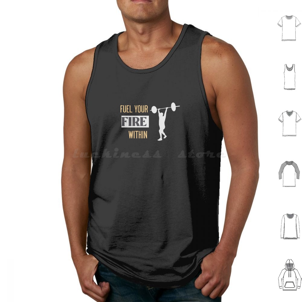 Fuel Fitness & Nutrition Oakbank - Brand met je vuur binnen Tanktops