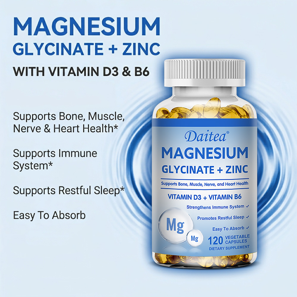 Magnesiumglycinaat + zink - Ve - Magnesium Glycinate Capsule recensie en prijs