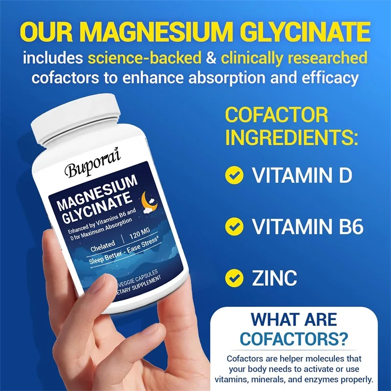 Magnesiumglycinaat 120 mg caps - Magnesium Glycinate Capsule recensie en prijs