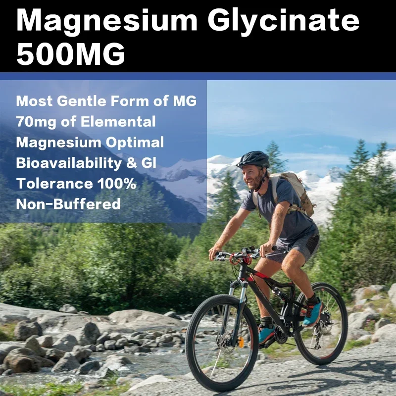 Magnesiumglycinaat 500 mg - Ze - Magnesium Glycinate Capsule recensie en prijs