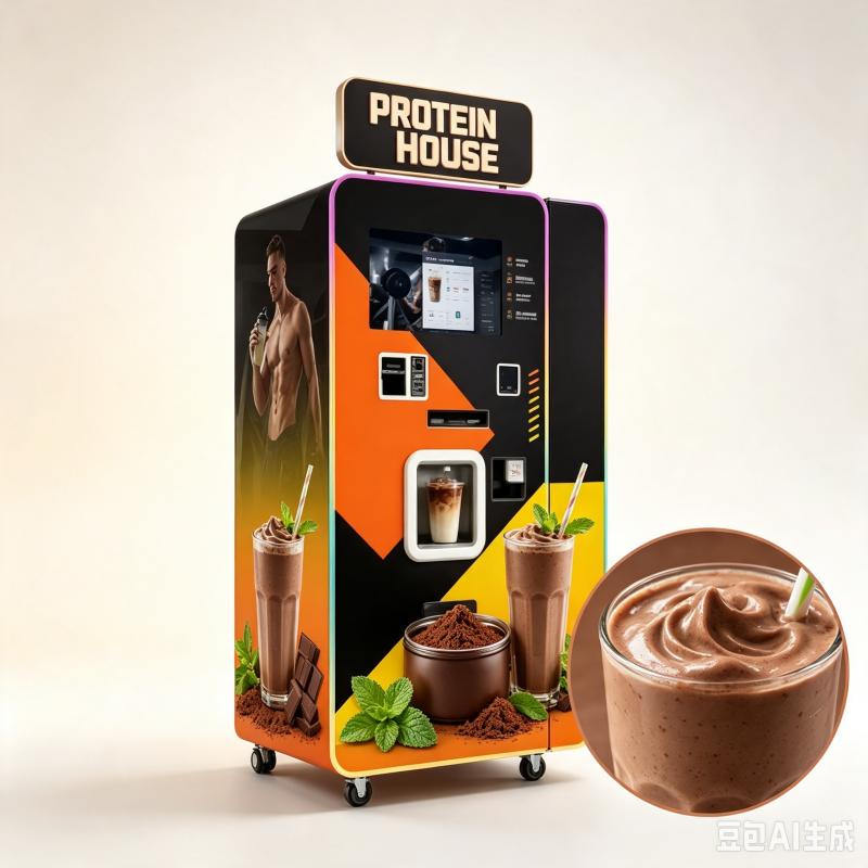 Eiwitshake Automaat Aangepaste - Nutrition Fitness Gym recensie en prijs