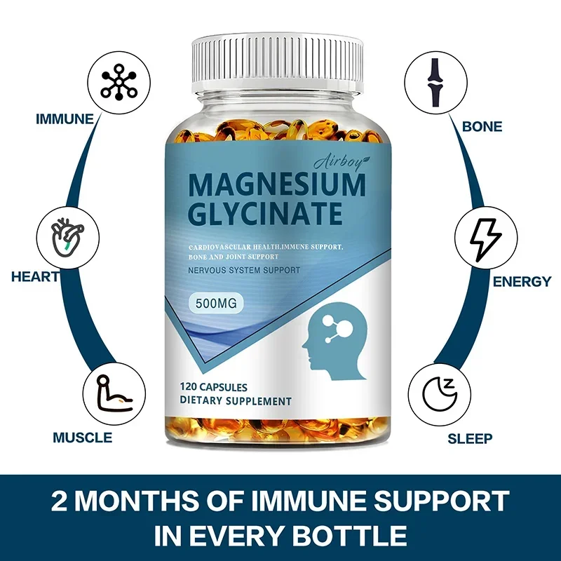 Magnesiumglycinaat - Verbeter  - Magnesium Glycinate Capsule recensie en prijs