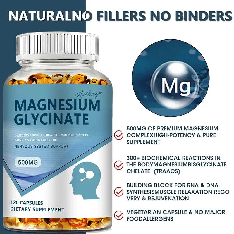 Magnesiumglycinaat - Verbeter  - Magnesium Glycinate Capsule recensie en prijs