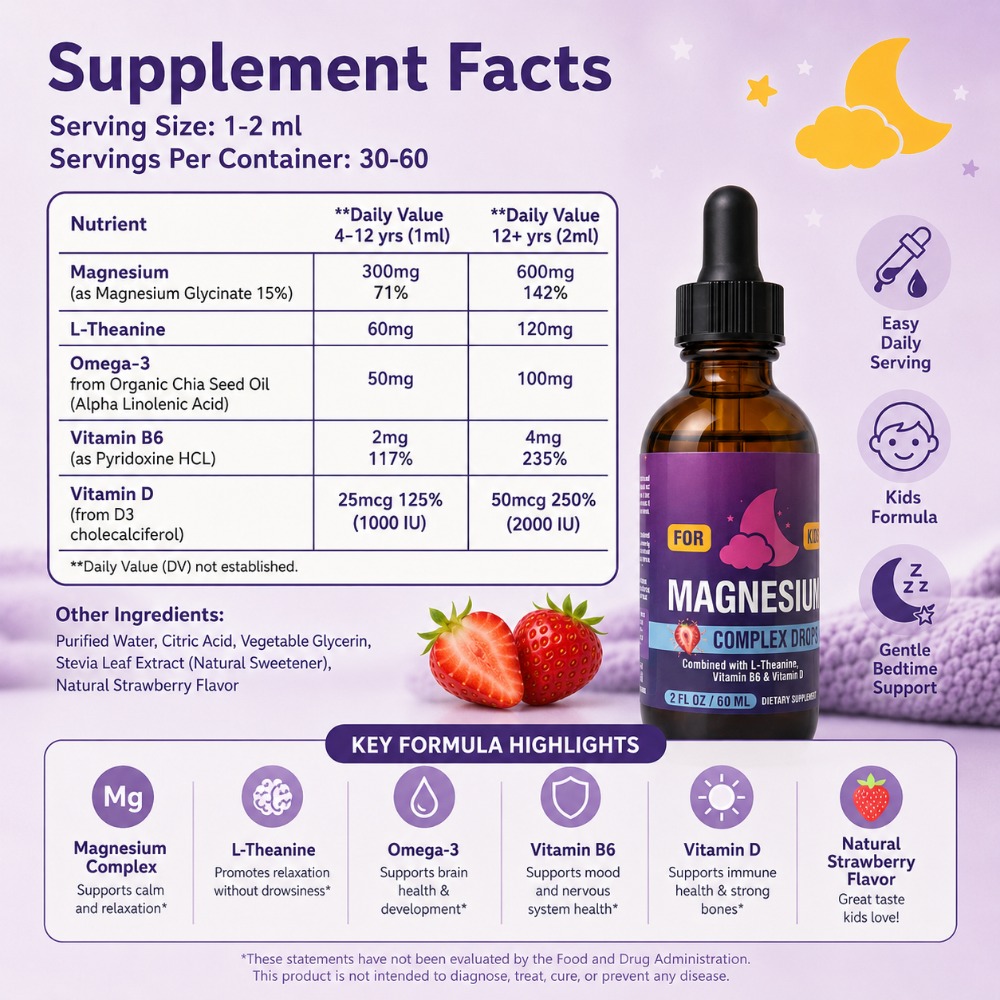 Magnesium Complex Druppels voo - Magnesium Glycinate Capsule recensie en prijs