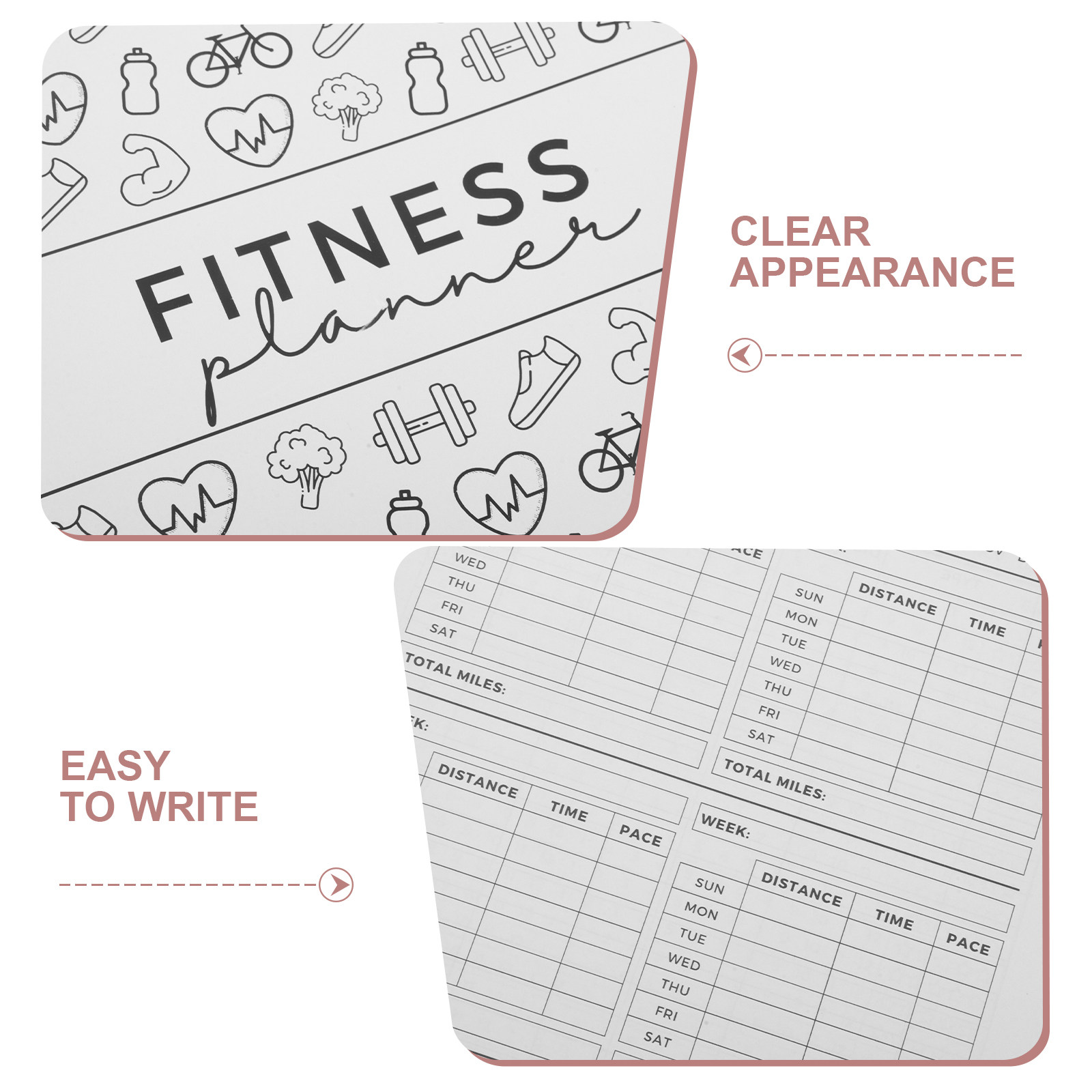 Fitnessplanner Fitness Workout - Nutrition Fitness Gym recensie en prijs