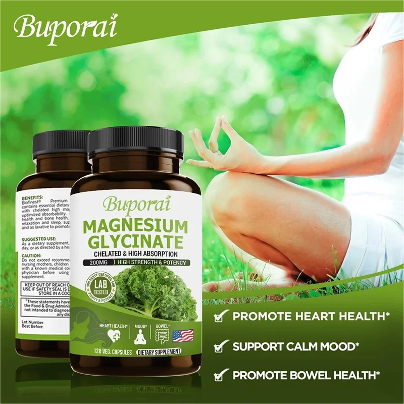 Magnesiumglycinaatcapsules hel - Magnesium Glycinate Capsule recensie en prijs