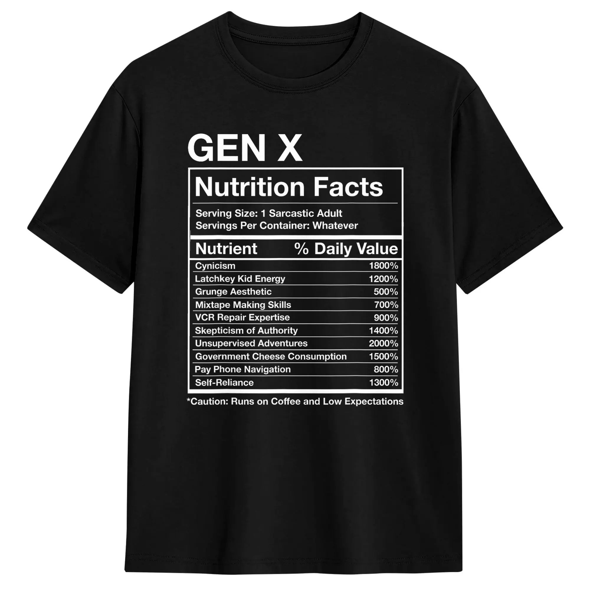 Gen X Voedingsinformatie - Gra - X Nutrition recensie en prijs