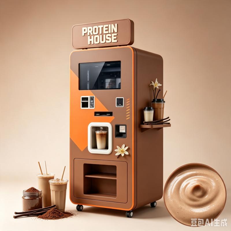 Proteïne Shake Automaat, Aange - Nutrition Fitness Gym recensie en prijs