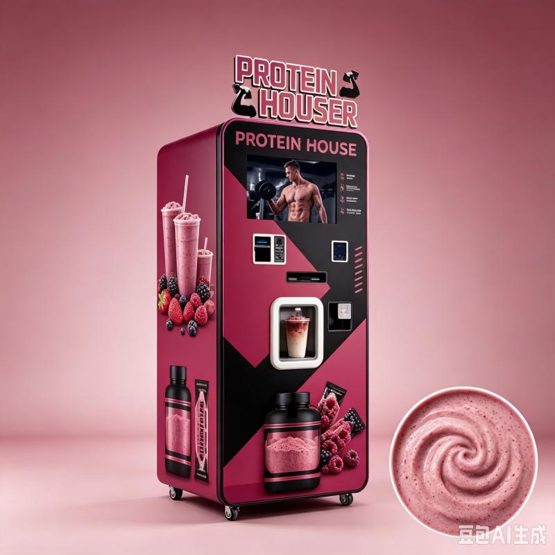 Proteïne Shake Automaat, Aange - Nutrition Fitness Gym recensie en prijs