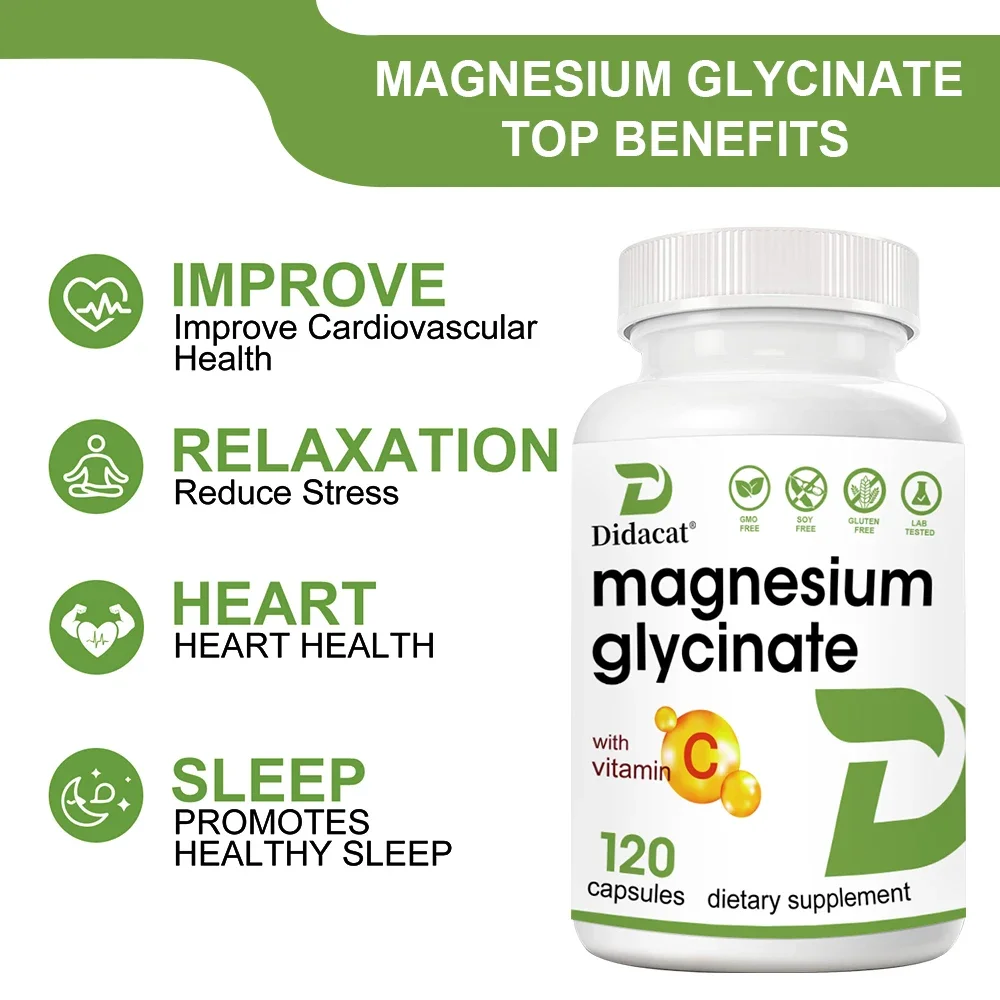 Magnesiumglycinaat 1000 Mg, 12 - Magnesium Glycinate Capsule recensie en prijs